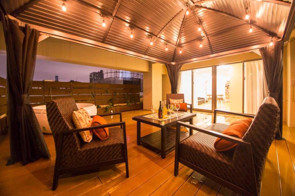 Oshiage Sky View Terrace Penthouse Apartment Tokyo Exterior photo