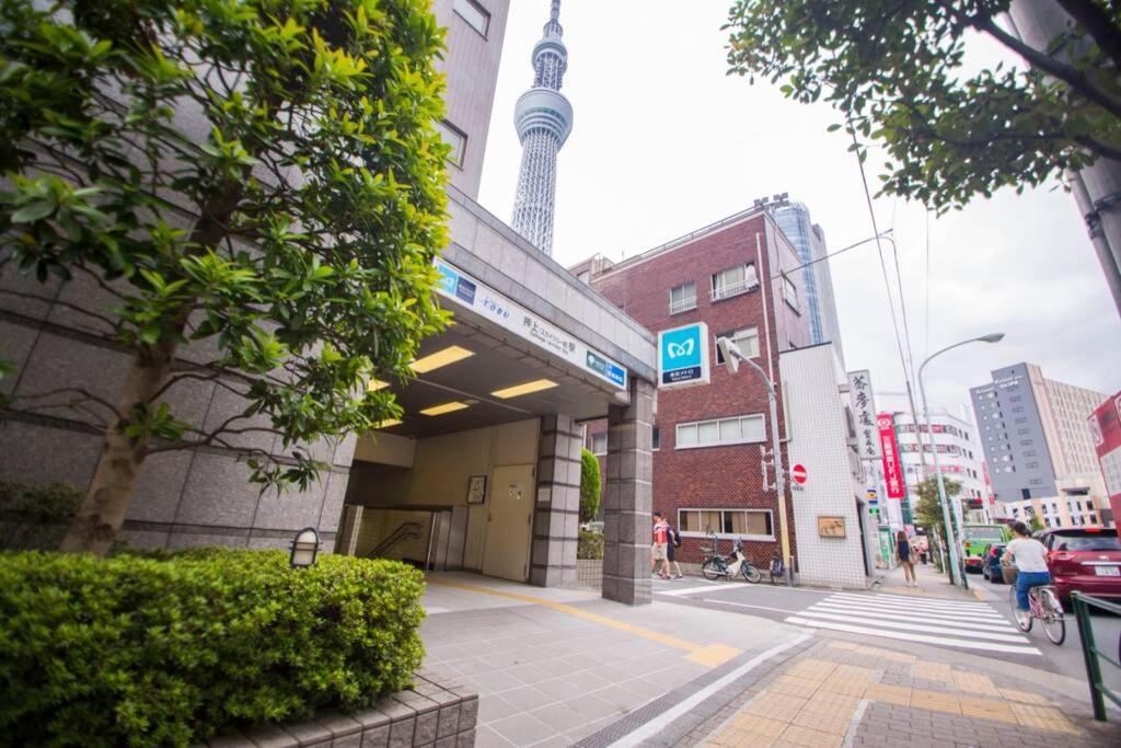 Oshiage Sky View Terrace Penthouse Apartment Tokyo Exterior photo